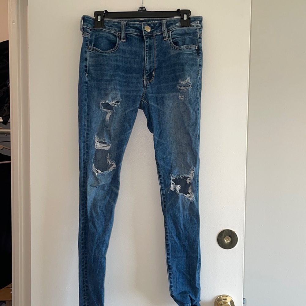American Eagle Super Stretch Hi-Rise Jeggings